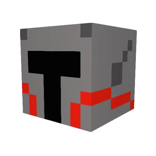 BrainMonkeys Minecraft avatar head, 3D render