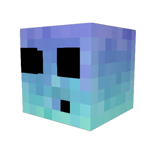 BrainZnBulletZ0 Minecraft avatar head, 3D render