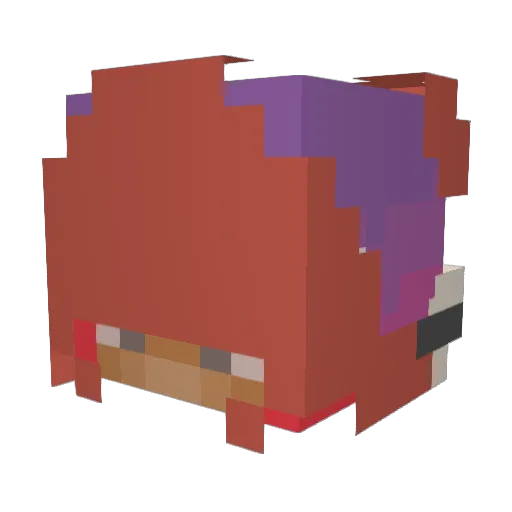 Brainfreeze426 Minecraft avatar head, 3D render