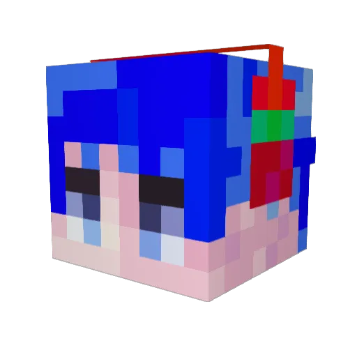 Brainstop_jungji Minecraft avatar head, 3D render