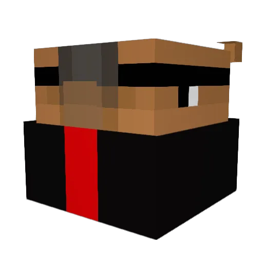 BrakenOG Minecraft avatar head, 3D render