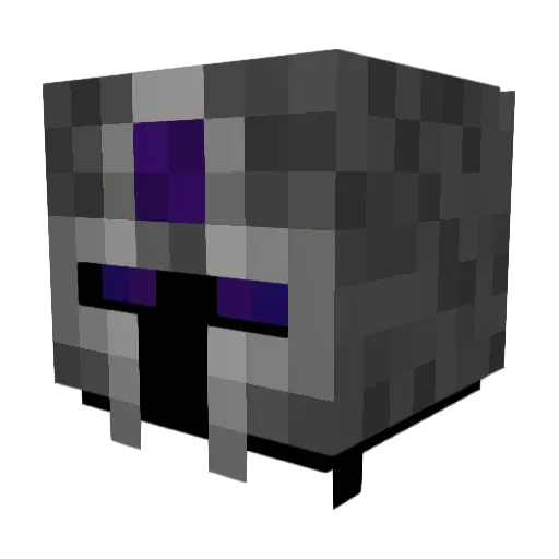 Brakiun Minecraft avatar head, 3D render