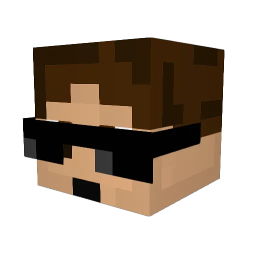 Brambeir_69 Minecraft avatar head, 3D render
