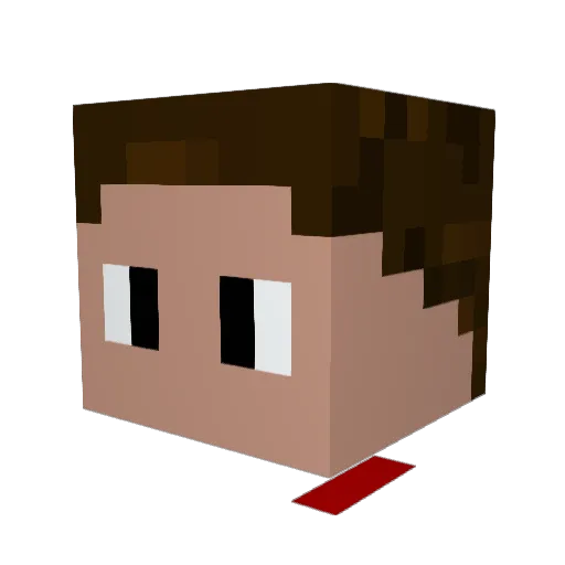 Brammieboy23 Minecraft avatar head, 3D render