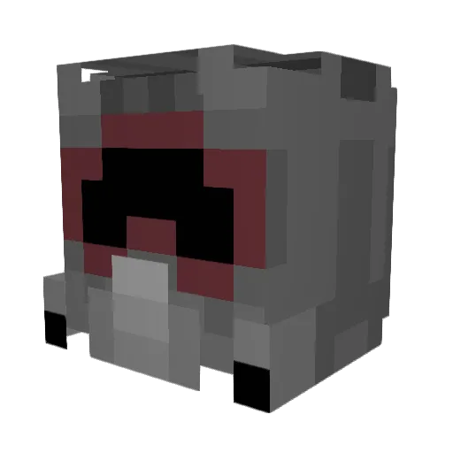 Bran094 Minecraft avatar head, 3D render