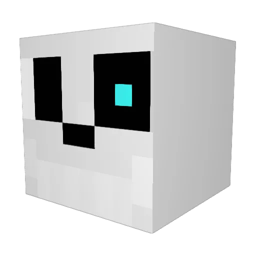 BranDaMan09 Minecraft avatar head, 3D render