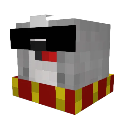 BranMar21 Minecraft avatar head, 3D render
