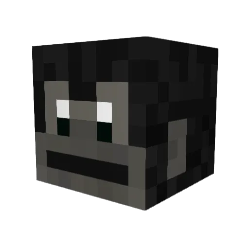 Brandes1 Minecraft avatar head, 3D render