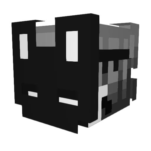 Brandish_uh Minecraft avatar head, 3D render