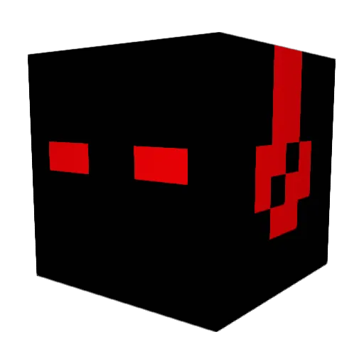 Branditler Minecraft avatar head, 3D render