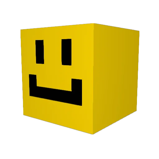 BrandonBelf Minecraft avatar head, 3D render