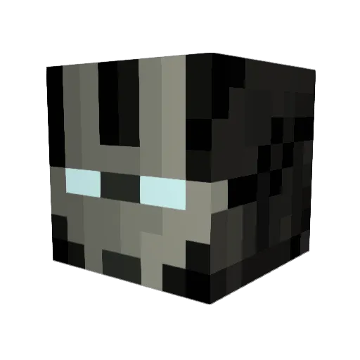 BrandonCopeland Minecraft avatar head, 3D render