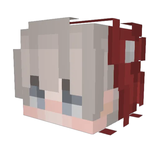 BrandonFlynn Minecraft avatar head, 3D render