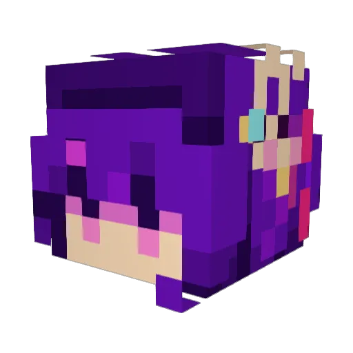 BrandonLam0607 Minecraft avatar head, 3D render