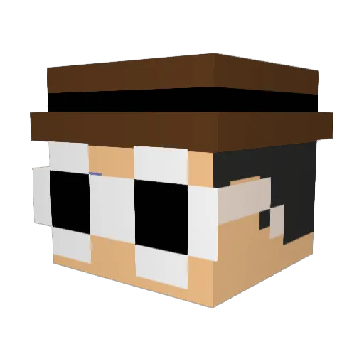 Minecraft-Avatar von BrandonMH2006: Kopf als 3D-Render