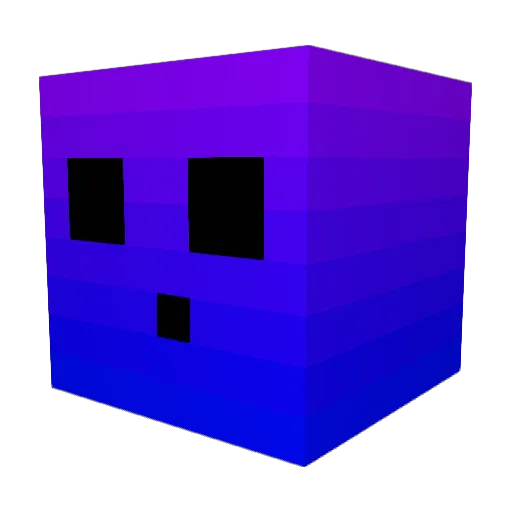 BrandonPlays135 Minecraft avatar head, 3D render