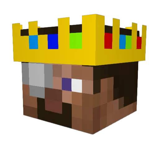 Brandonpe0 Minecraft avatar head, 3D render
