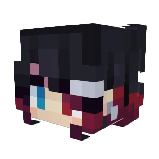 Brandonzx3 Minecraft avatar head, 3D render