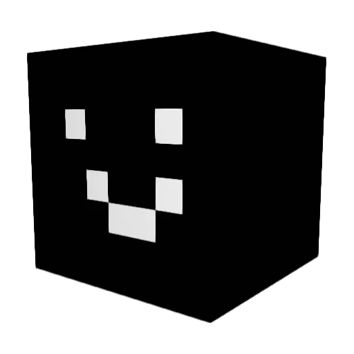 Brandwa Minecraft avatar head, 3D render
