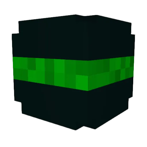 Branfox07 Minecraft avatar head, 3D render