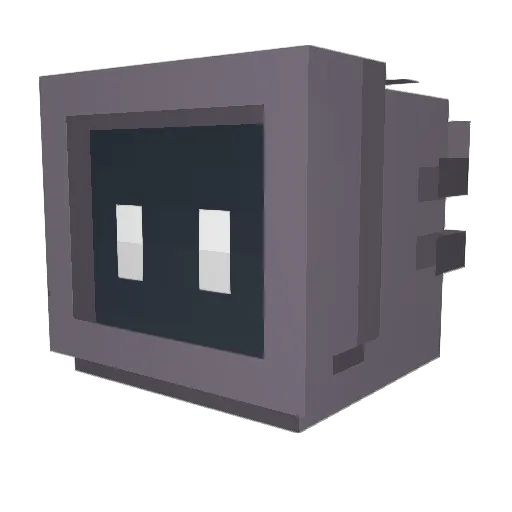 Branlt Minecraft avatar head, 3D render