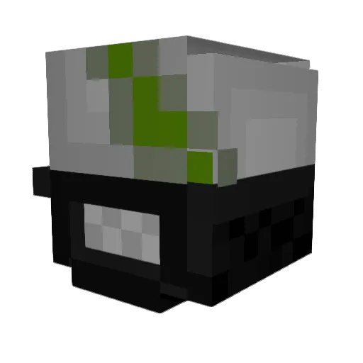 Branniika Minecraft avatar head, 3D render