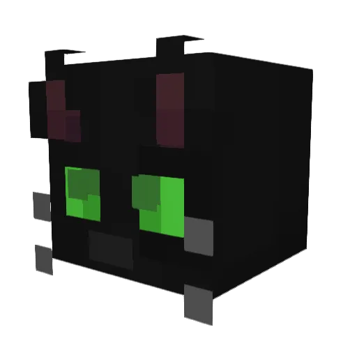 Branoss Minecraft avatar head, 3D render