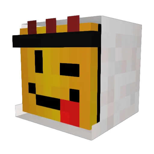 BranquinhoUser Minecraft avatar head, 3D render