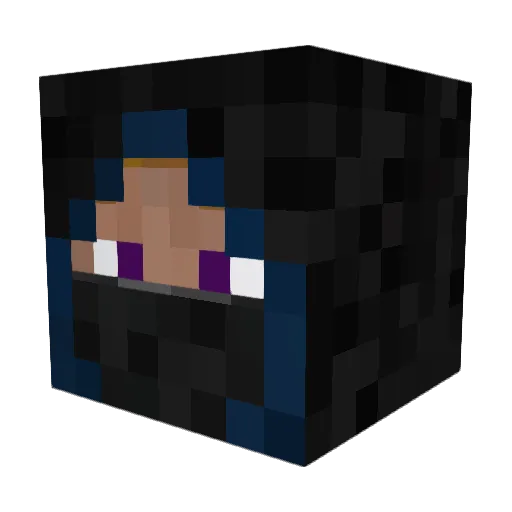 Branson2398 Minecraft avatar head, 3D render