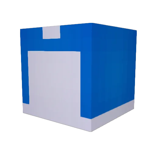 Brantonio Minecraft avatar head, 3D render