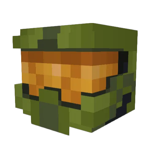 BraulioSparta04 Minecraft avatar head, 3D render