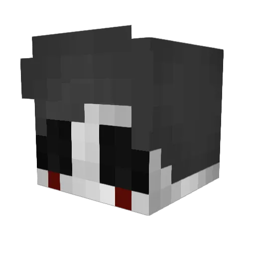 BravEnes Minecraft avatar head, 3D render