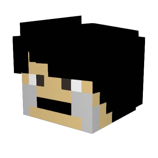 BraveBowmanTBW Minecraft avatar head, 3D render