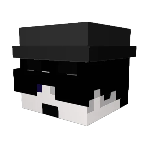 Brawurka11 Minecraft avatar head, 3D render