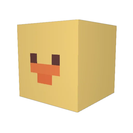 Brax101_ Minecraft avatar head, 3D render