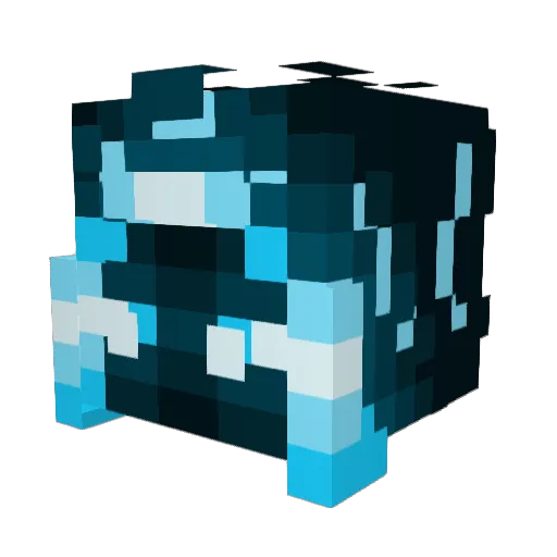 Braxytan Minecraft avatar head, 3D render