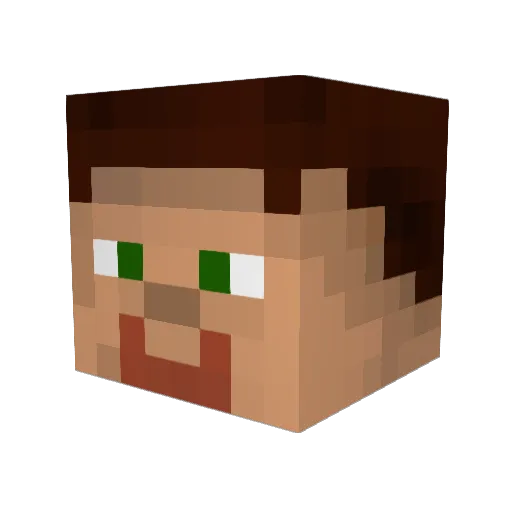 Brayan4123 Minecraft avatar head, 3D render