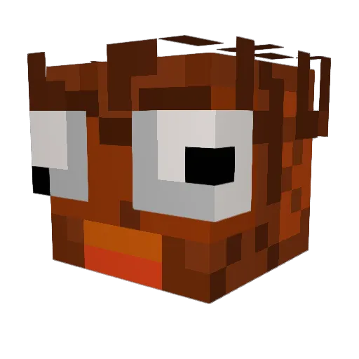 Brayan_Sama5987 Minecraft avatar head, 3D render