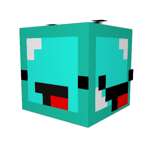 BraynerMFH Minecraft avatar head, 3D render
