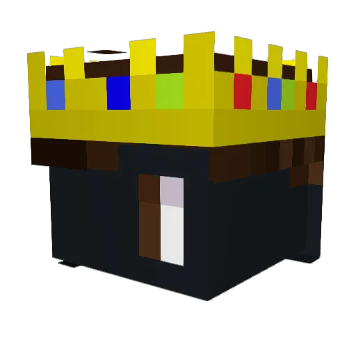 BrazenCheese09 Minecraft avatar head, 3D render