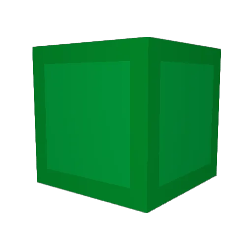 BrazilSimp Minecraft avatar head, 3D render