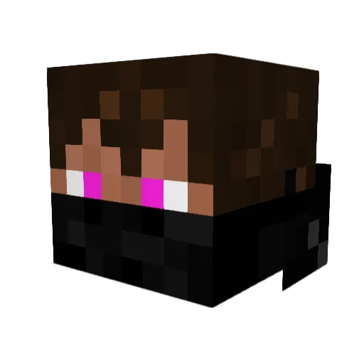 BrazzersHouse Minecraft avatar head, 3D render