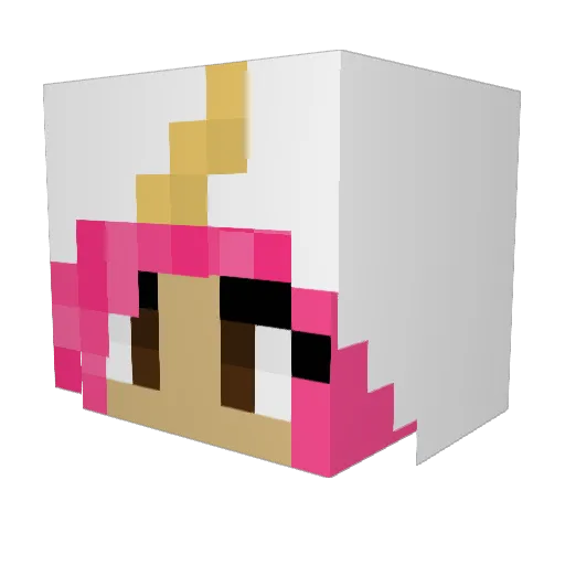 BreProGamer69 Minecraft avatar head, 3D render