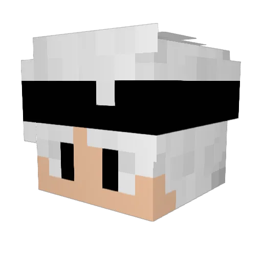 BreackCheat_ Minecraft avatar head, 3D render