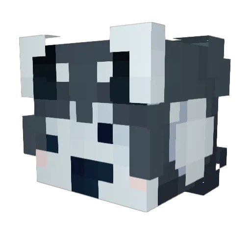 Bread20000 Minecraft avatar head, 3D render