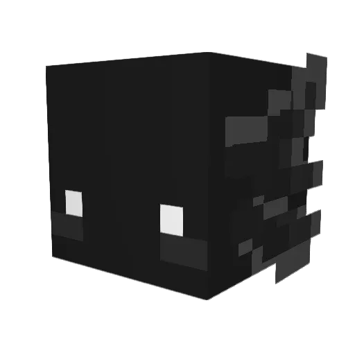 BreadCat117 Minecraft avatar head, 3D render