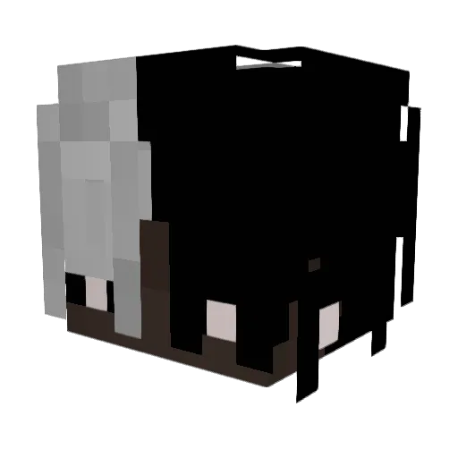 BreadDucks Minecraft avatar head, 3D render