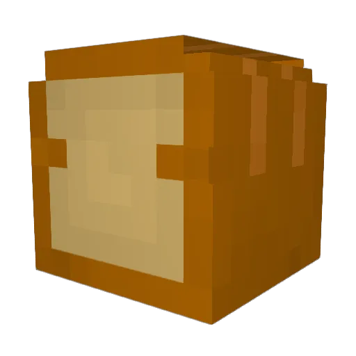 BreadGod69 Minecraft avatar head, 3D render