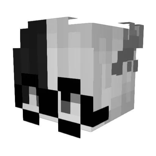 BreadKingl80 Minecraft avatar head, 3D render
