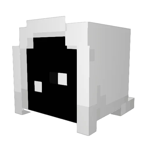 BreadLuvr62 Minecraft avatar head, 3D render